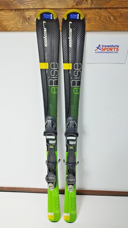 Elan eRise 140 Ski + Elan ESP 7.5 Bindings Winter Adventure Outdoor