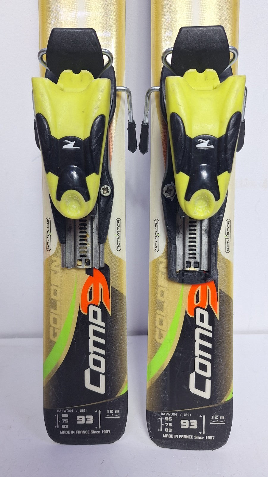 Rossignol Comp 9 93cm Ski + Rossignol 2.5 Bindings Winter Sport Fun