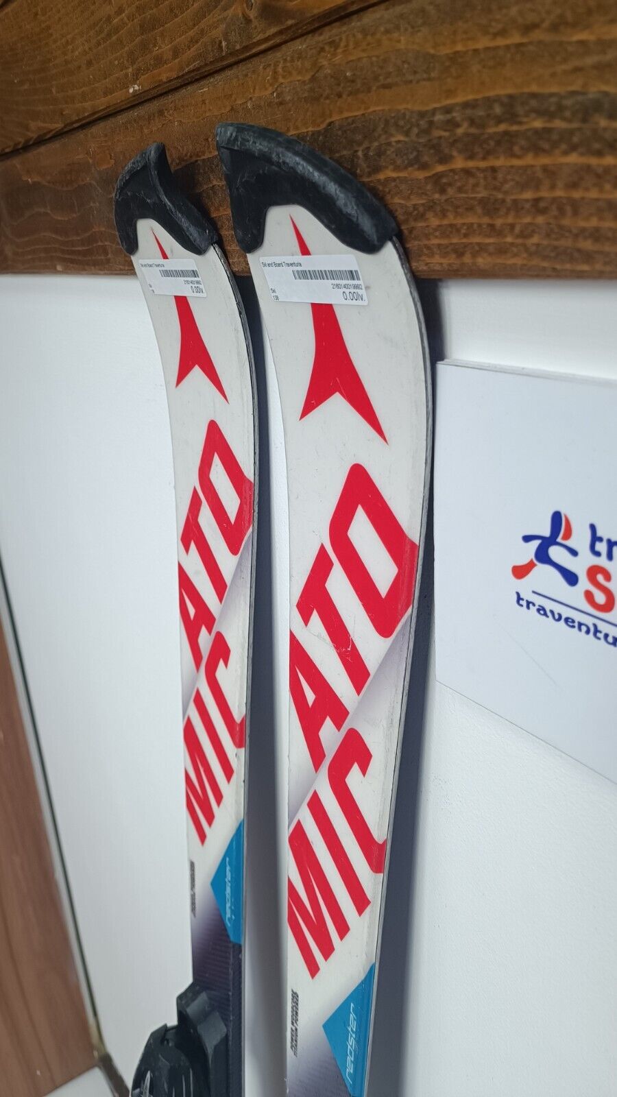 Atomic Redster SL 138cm Ski + Atomic 7 Bindungen Wintersport