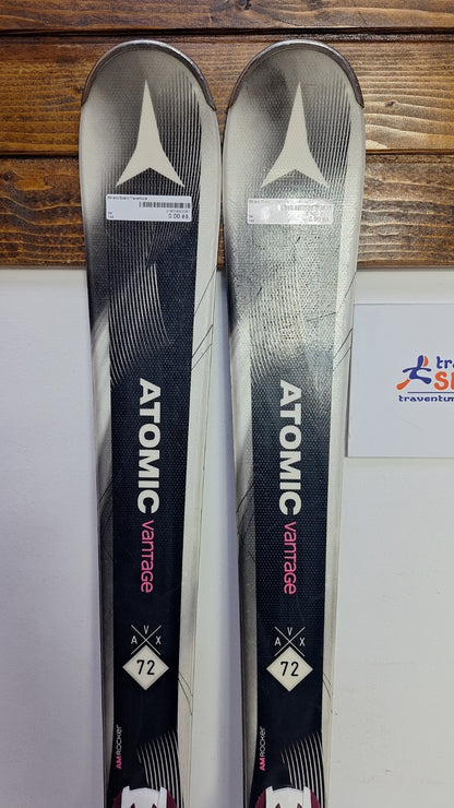 Atomic Vantage X72 148 cm Skis + Atomic 10 Bindings Winter Fun Snow