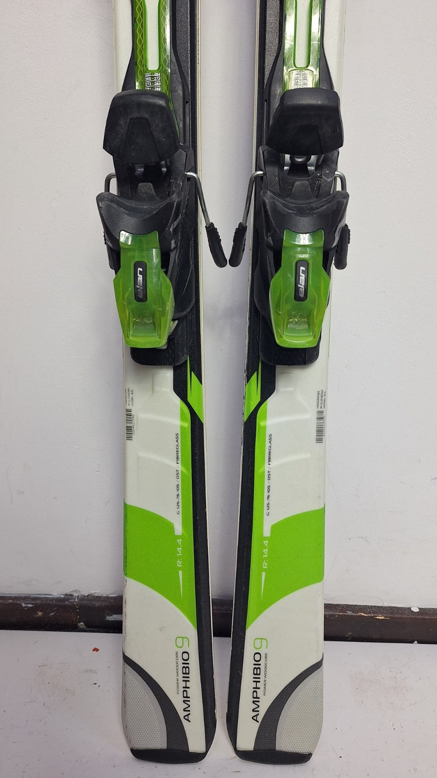 Elan Amphibio 78 168cm Ski + Elan EL 10  Bindings Winter Adventure Outdoor