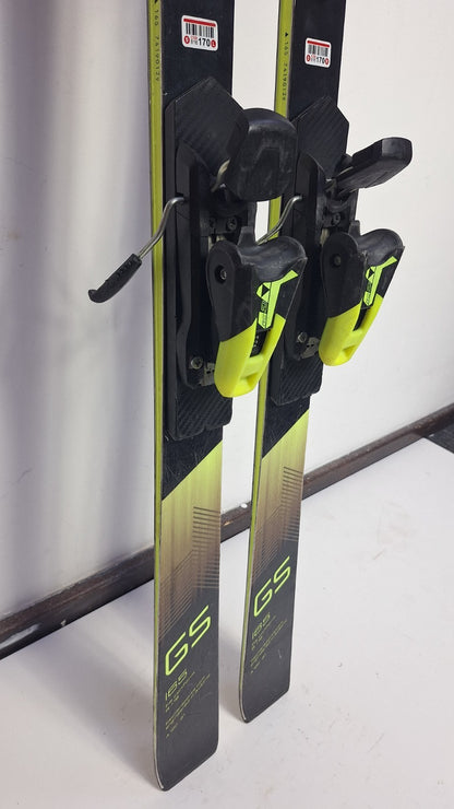 Fischer RC4 WC GS 165 cm Ski + Fischer RC9 Bindung Wintersport Schneespaß