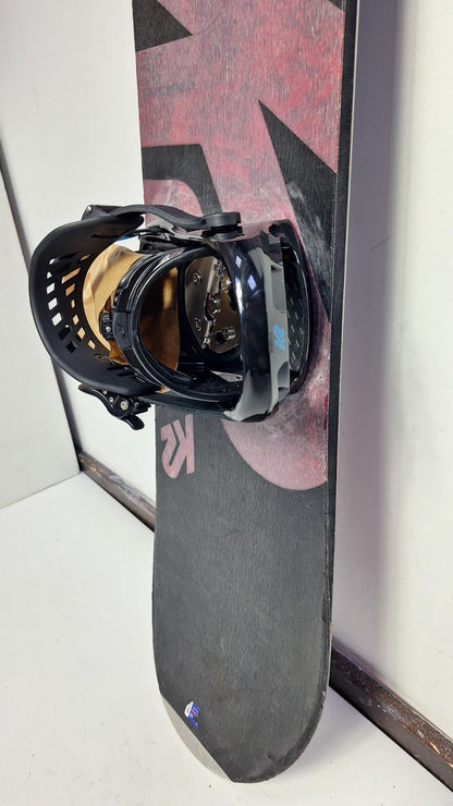 K2 Rental  EST.87  155W cm Snowboard + Brand New K2 M Bindings  Winter Snow Fun