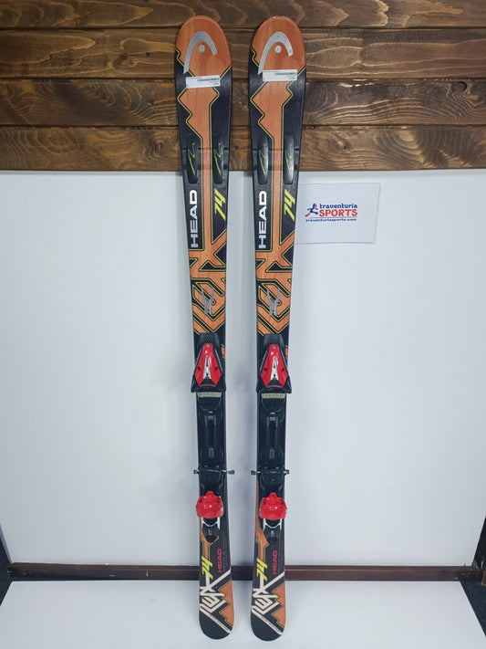 HEAD I.Peak 74 FLR 163 cm Ski + Tyrolia 11 Bindungen, Wintersport, Schnee