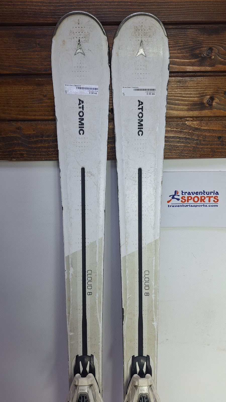 Atomic Cloud 8 164 cm Skis + Atomic Lithium 10 Bindings Winter Sport Snow Fun