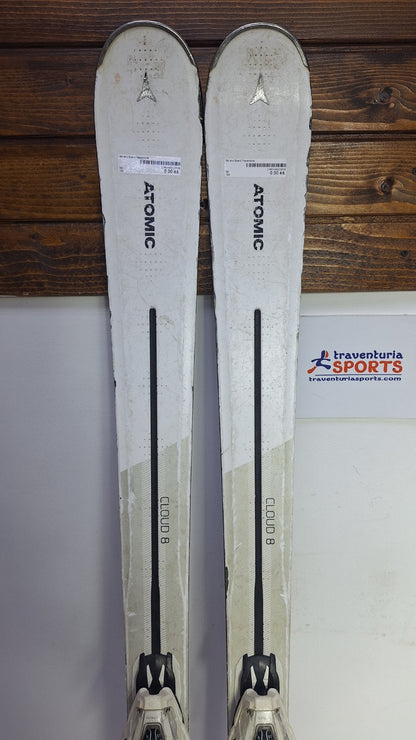 Atomic Cloud 8 164 cm Skis + Atomic Lithium 10 Bindings Winter Sport Snow Fun