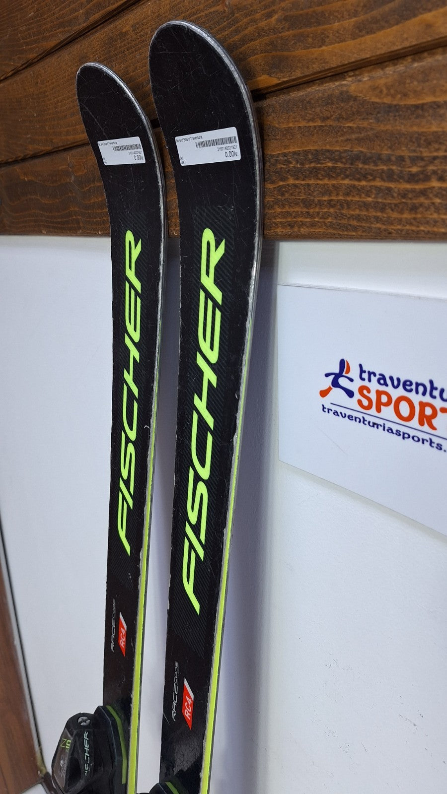 Fischer RC4 GS 148cm Ski + Fischer 9 Bindungen Wintersport