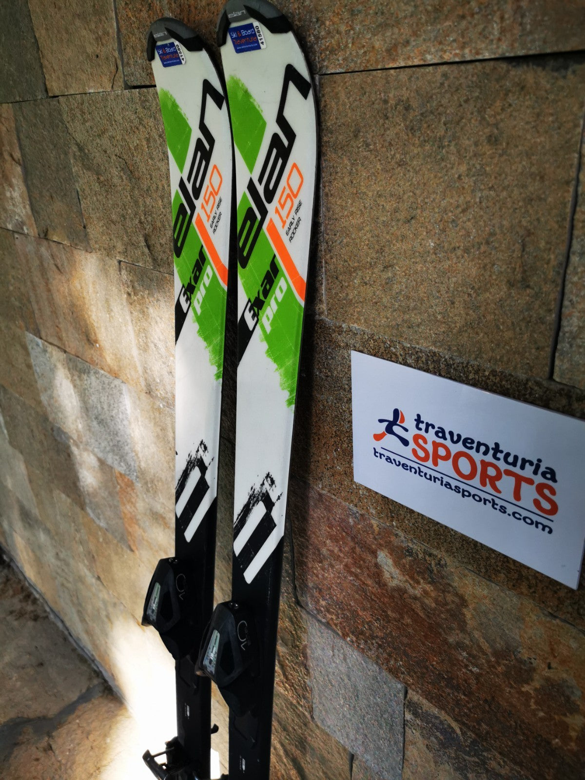 Elan Exar Pro 150cm  Ski + Elan  ESR 10 Bindings Adventure Winter Sport