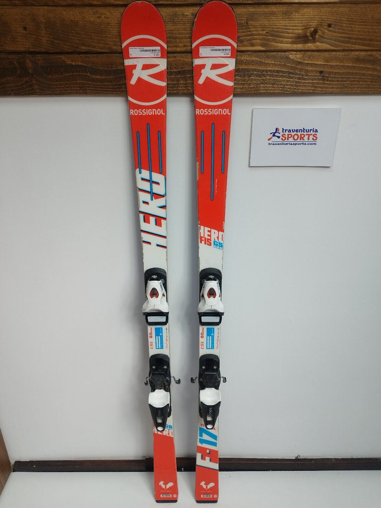 Sci Rossignol Hero FIS GS Pro 151 cm + attacchi Look 10 Divertimento invernale sulla neve