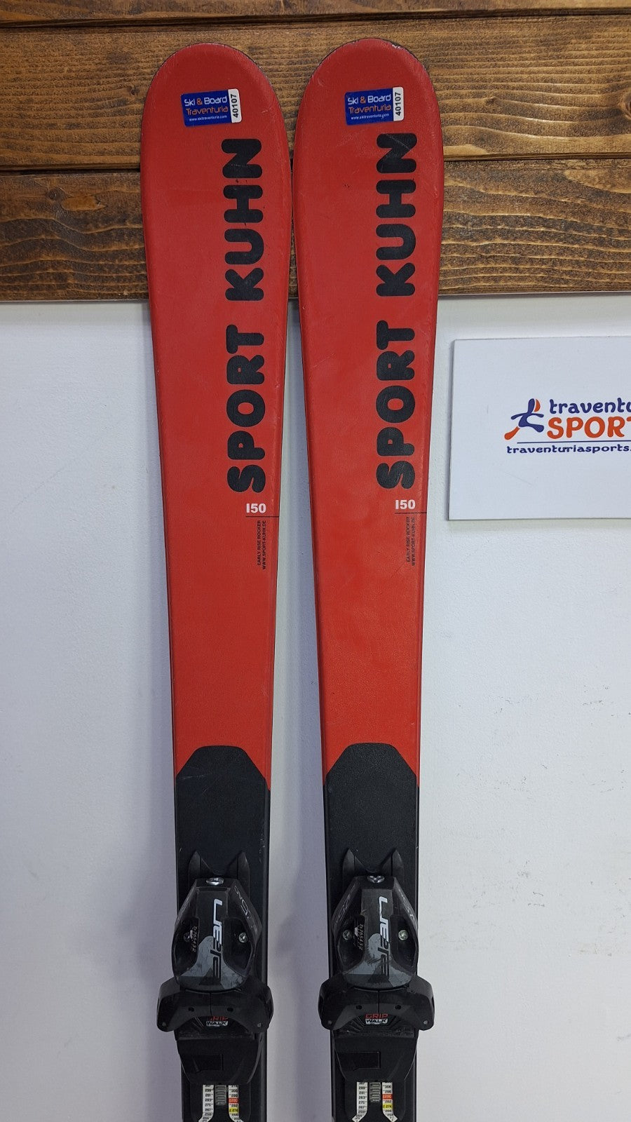 Elan Formula Kuhn 150 Ski + Elan EL 7.5 Bindungen Sport Schnee Winter