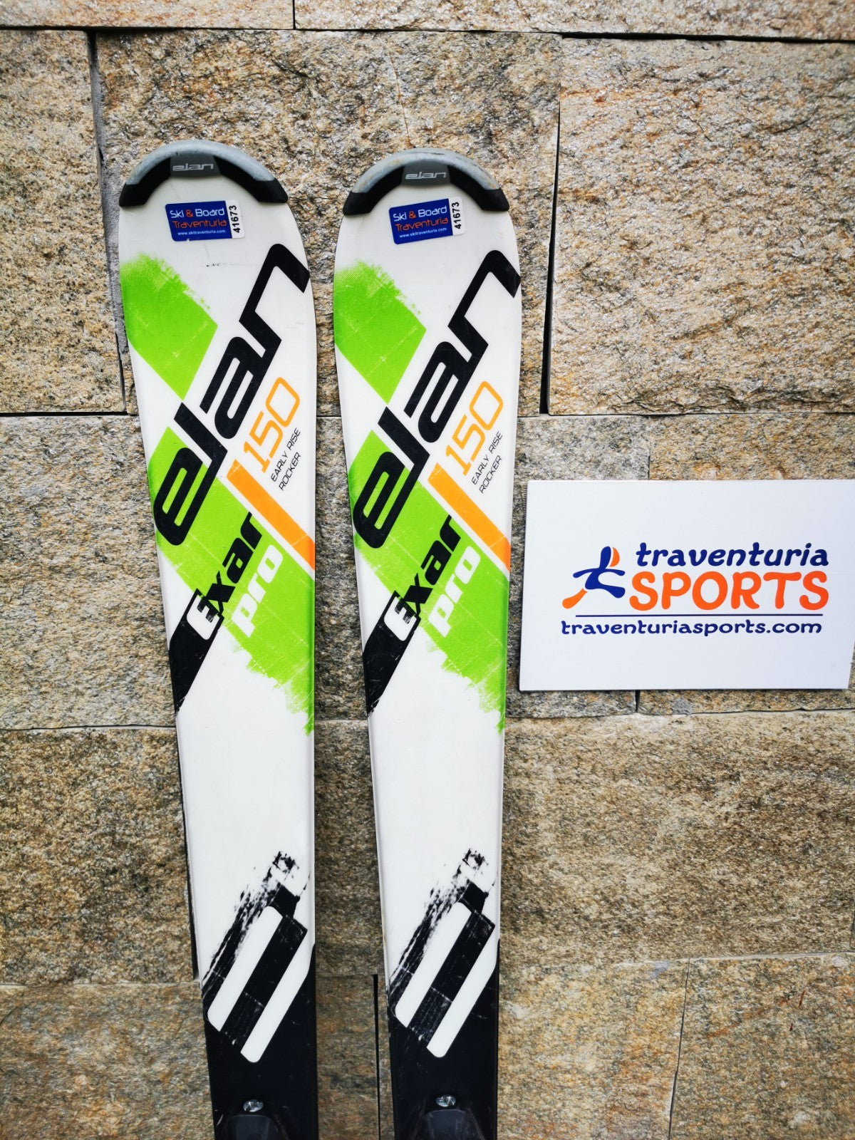 Elan Exar Pro 150cm  Ski + Elan  ESR 10 Bindings Adventure Winter Sport