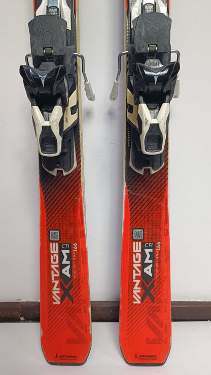 Atomic Vantage X 166 cm Ski + Atomic 12 Bindungen Winter Fun Snow Sport