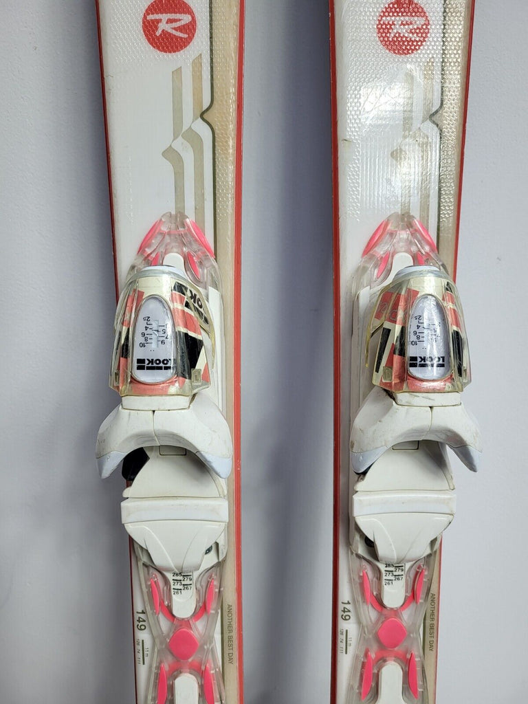 ROSSIGNOL スキーとポールセット　149cm　美品 57_3d40aff3-3694-4400-b7e6-