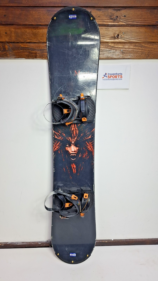 Matrix Syco 159W cm Snowboard + HEAD Rental L  Bindings Winter Snow Adventure