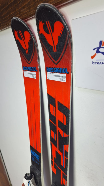 Rossignol HERO Athlete GS Pro 134 cm Ski + Look NX 10 Bindungen Wintersport Schnee