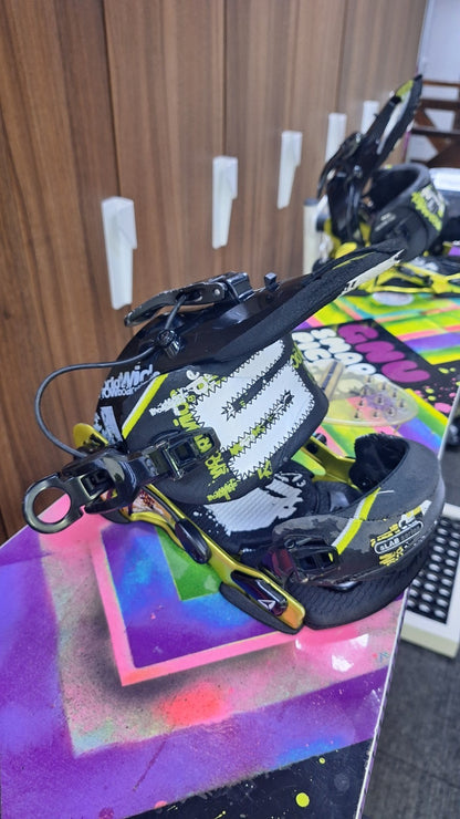 GNU Smart Pickle PBTX 148cm Snowboard + SP(sLAB Series) M Bindings  Fun Snow