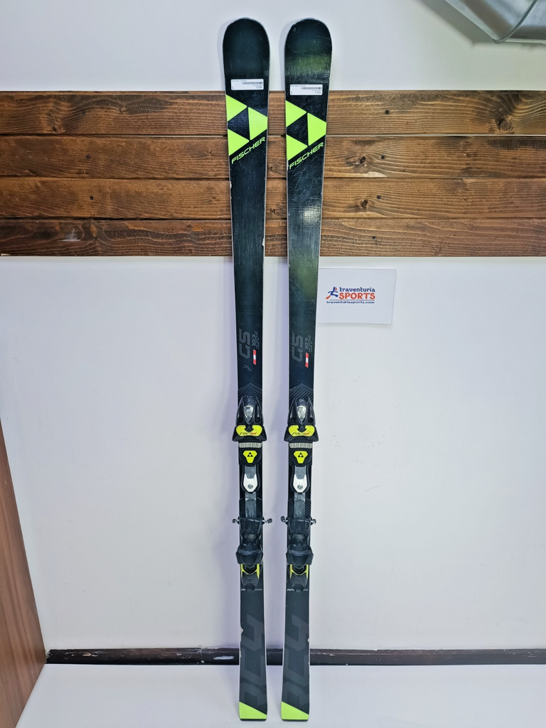 Fischer RC4 GS 183 cm Ski + Fischer 13 Bindungen Wintersport Spaß Schnee