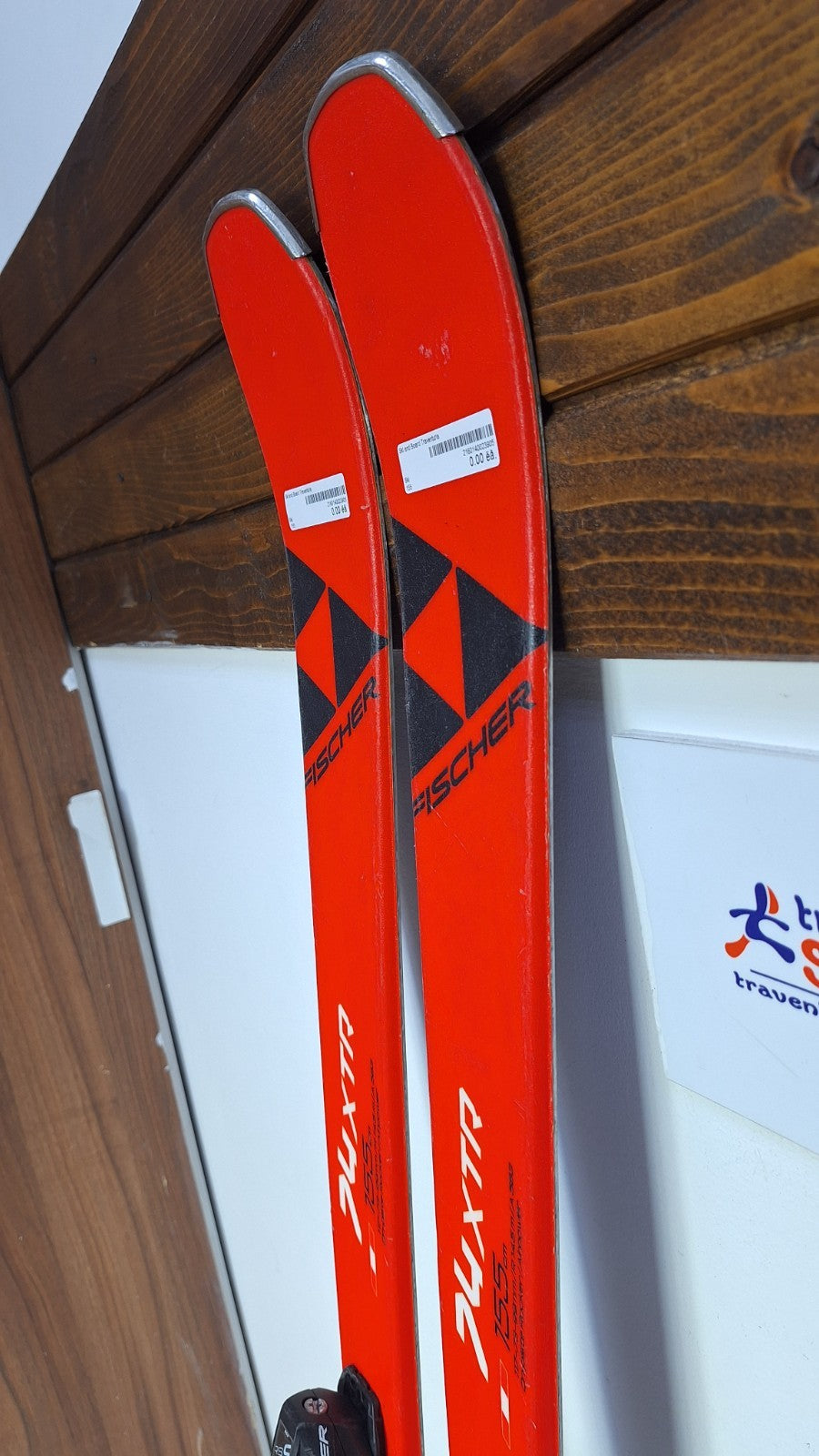 Fischer 74XTR RC One 155 cm Skis + Fischer RS 9 Bindings Winter Fun Snow