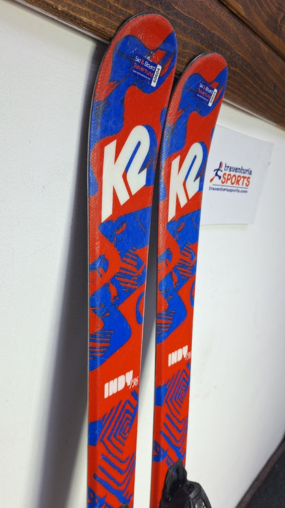K2 Indy 136cm Ski + Marker 4.5 Bindings Winter Sport