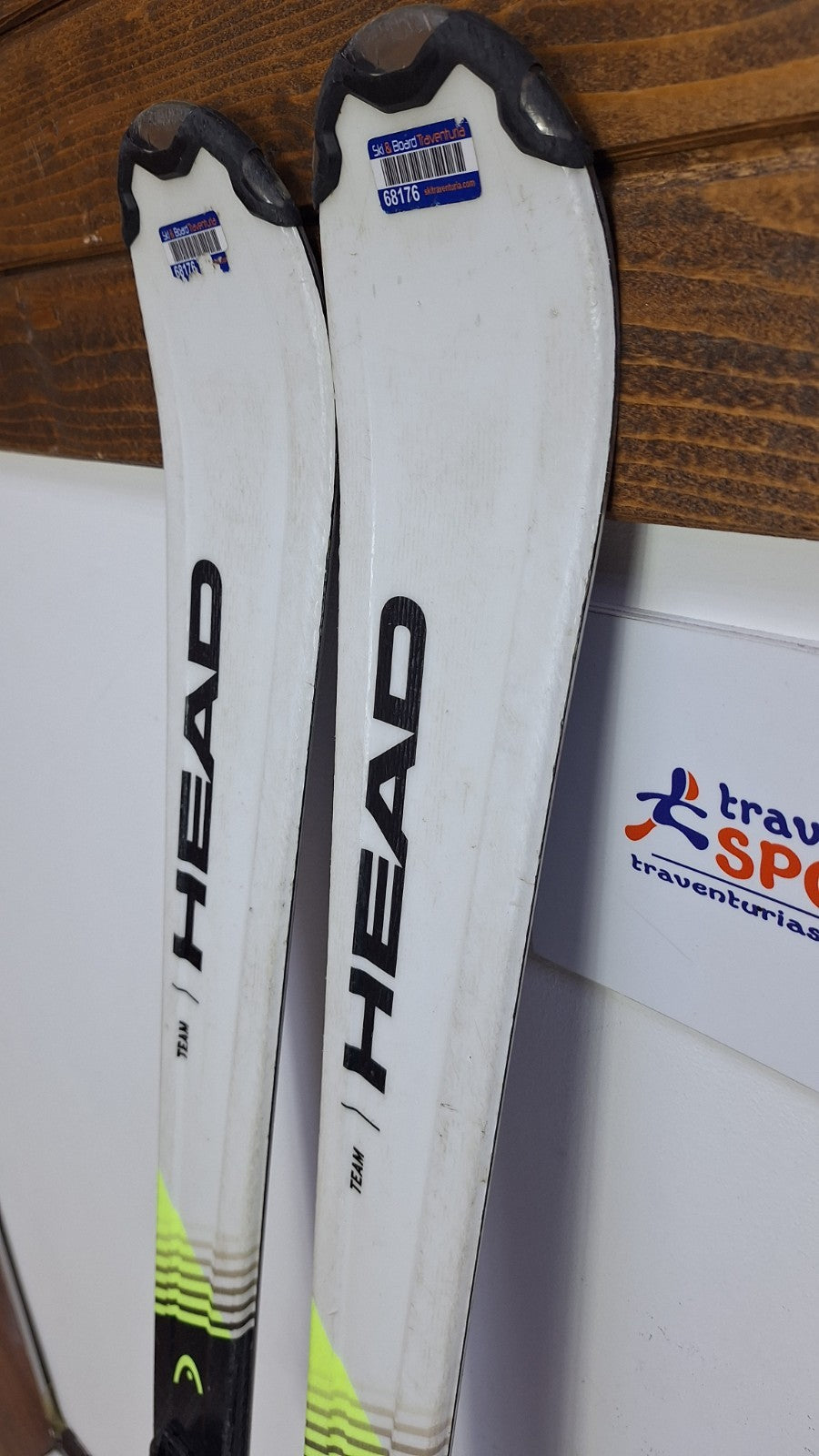 HEAD SupershapeTeam SLR PRO 147cm  Ski + HEAD SLR 7.5 Bindings Winter Sport