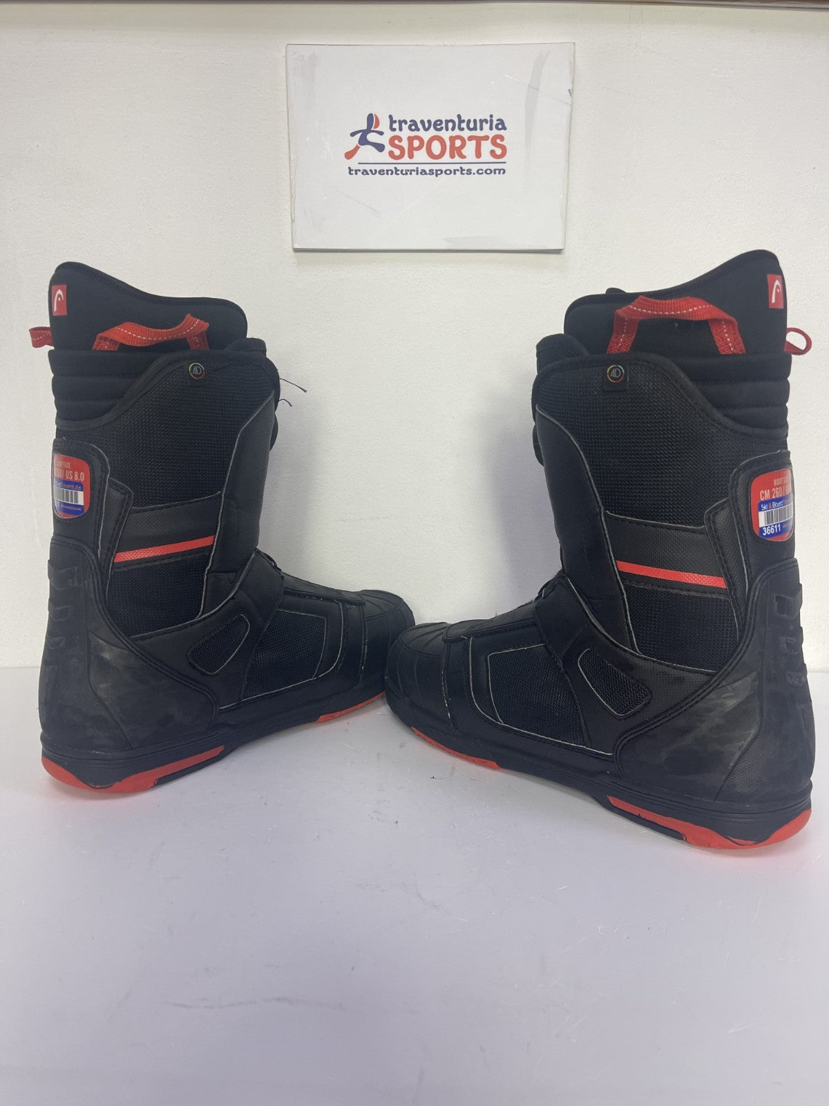 HEAD 500 4D BOA Snowboard Boots (Size US 7.5; EU 40.5; Mondo 260)