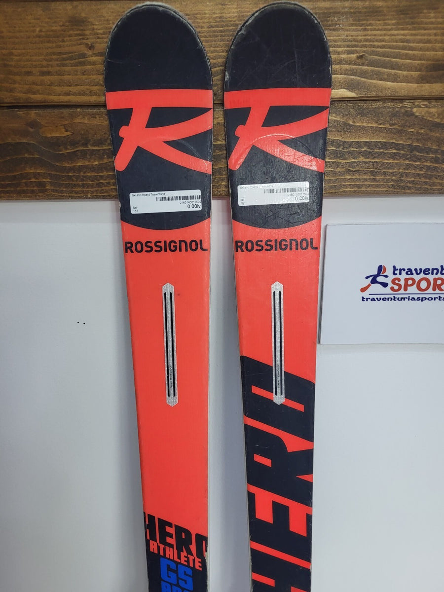 Rossignol Hero Athlete GS Pro 151 cm Ski + Atomic 10 Bindings