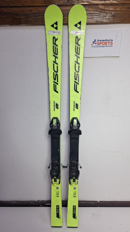Fischer RC4 GS 143cm Ski + Fischer Z9 Bindings Fun Snow Winter Sport