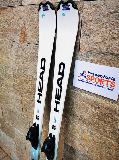 HEAD Supershape Team Easy 157cm  Ski + HEAD 7.5 Bindings  Winter Sport