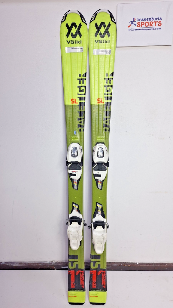 Völkl Racetiger 11 SL 130 cm Ski + Marker 7 Bindings Winter Sport Snow Fun