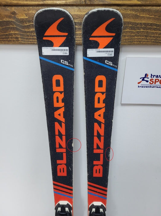 Blizzard GS FIS 142 cm Ski + Marker 10 Bindungen Winter Fun Sport Handgefertigt