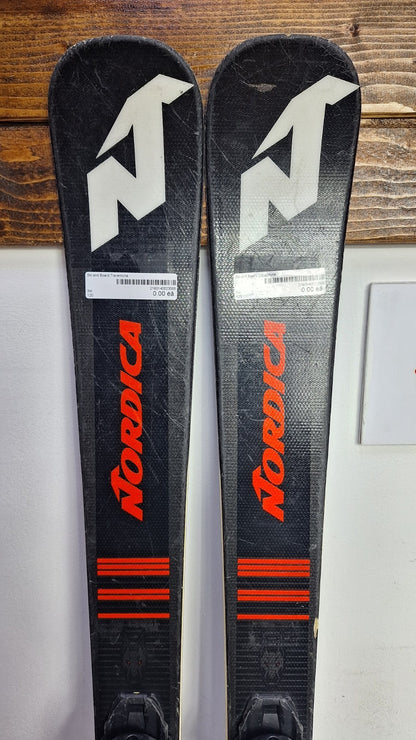 Nordica Combi Pro S 120  120cm Skis + Marker 7  Bindings Winter Sport Snow