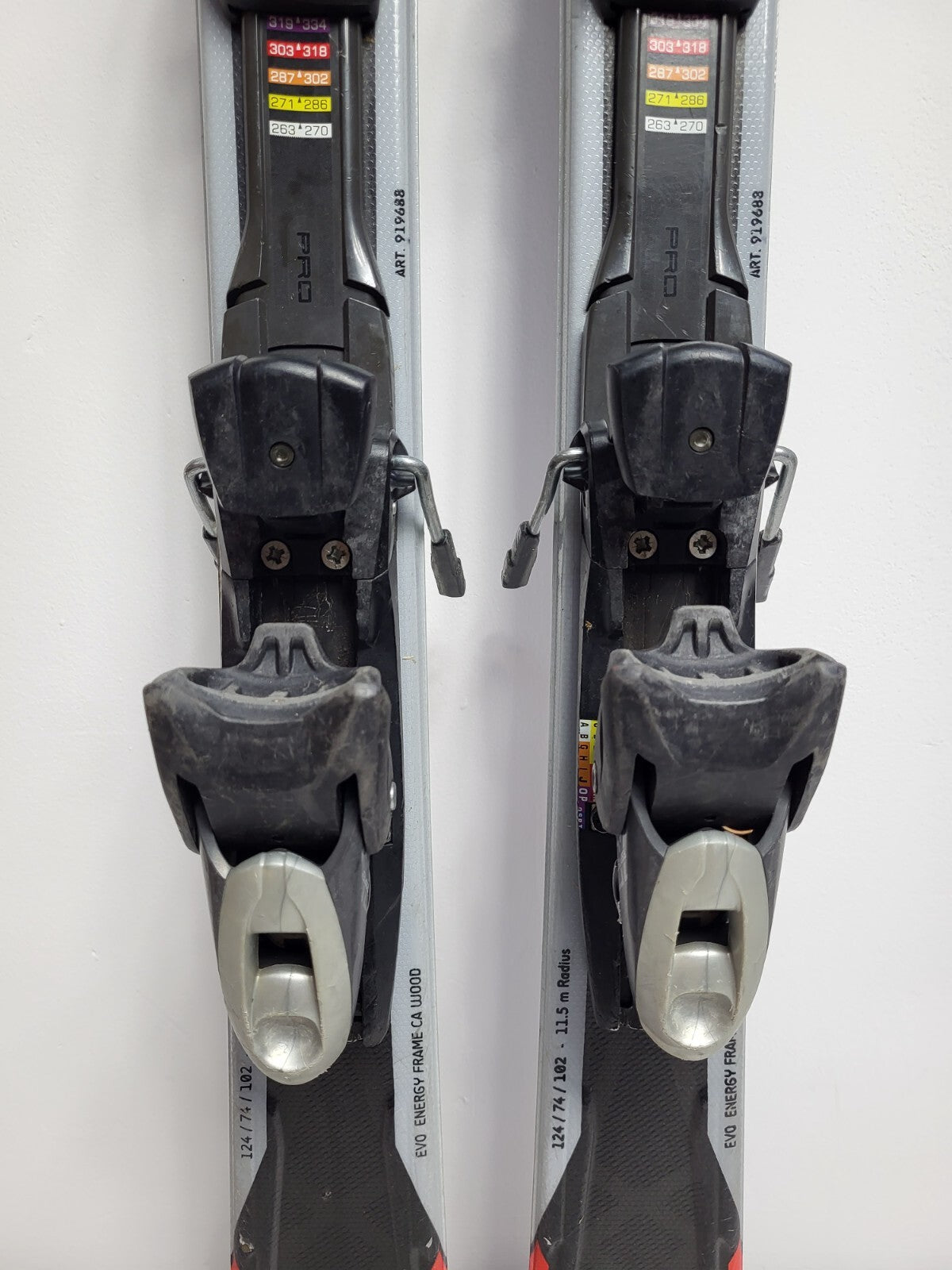 Nordica GT R EVO 144cm Ski + fixations Elan ESP 7.5  Divertissement hivernal, neige et sport