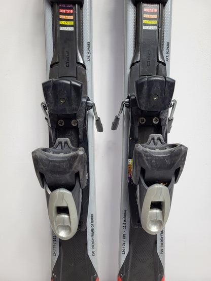 Nordica GT R EVO 144cm Ski + fixations Elan ESP 7.5  Divertissement hivernal, neige et sport