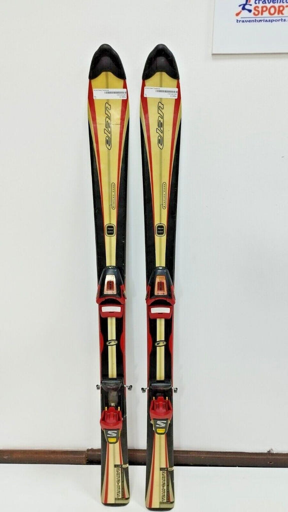 Elan Team Carve 118 cm Ski + Salomon 4.5 Bindings Wnter Sport Fun