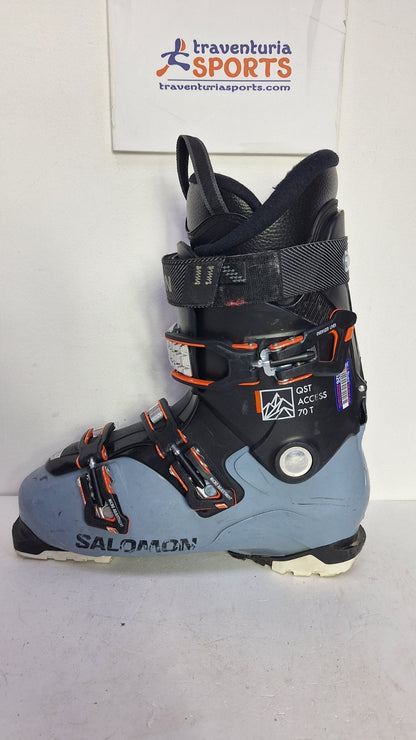 Bottes de ski Salomon QST Access 70T   (EU 44 1/3; UK 10; Mondo 285) Plaisir hivernal sur neige