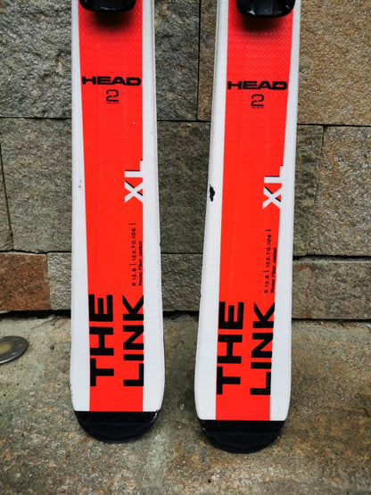 HEAD The Link R 170cm  Ski + Elan ESP 10 Bindings Adventure Winter Sport