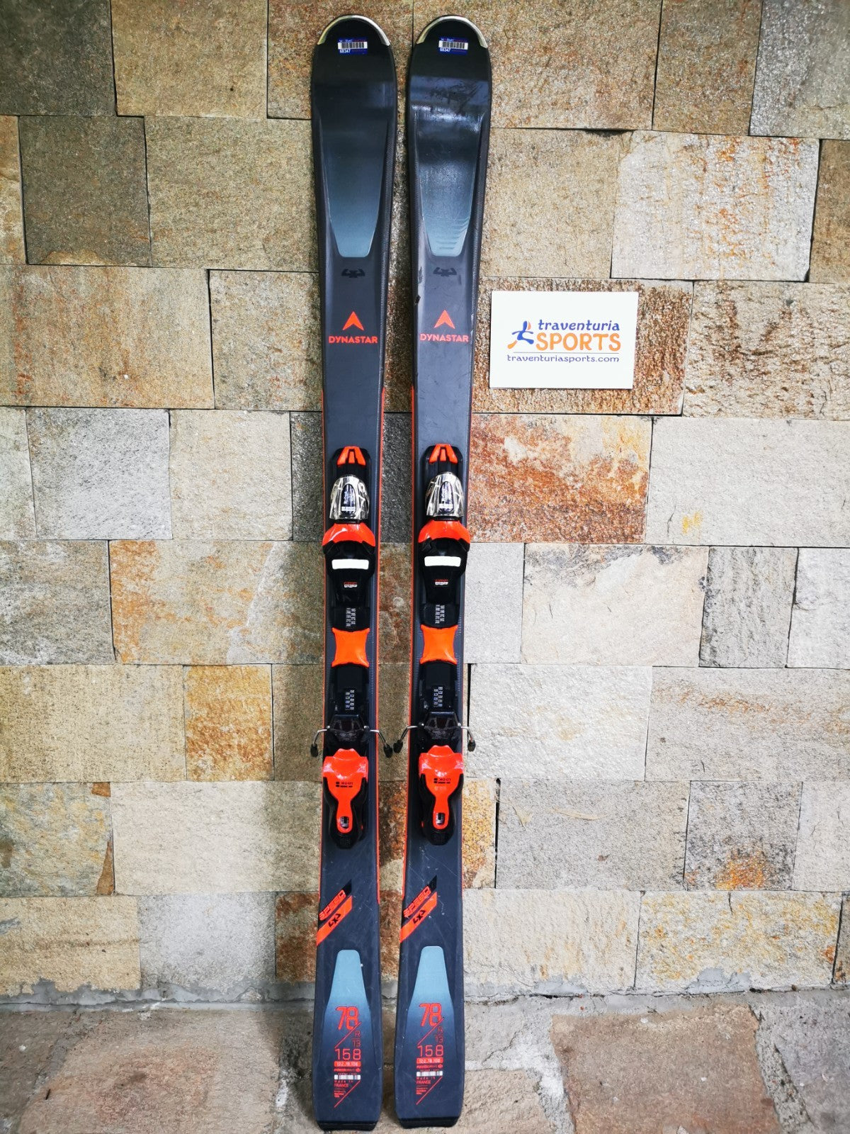 Dynastar Speed Zone 4x4 158 cm Skis + Look 11 Bindings Winter Fun Snow