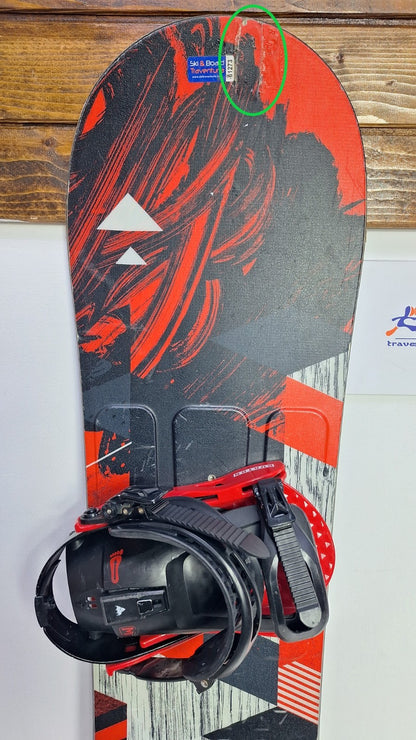 Burton LTR 153 cm Snowboard + Burton M  Bindings Winter Snow Adventure Fun