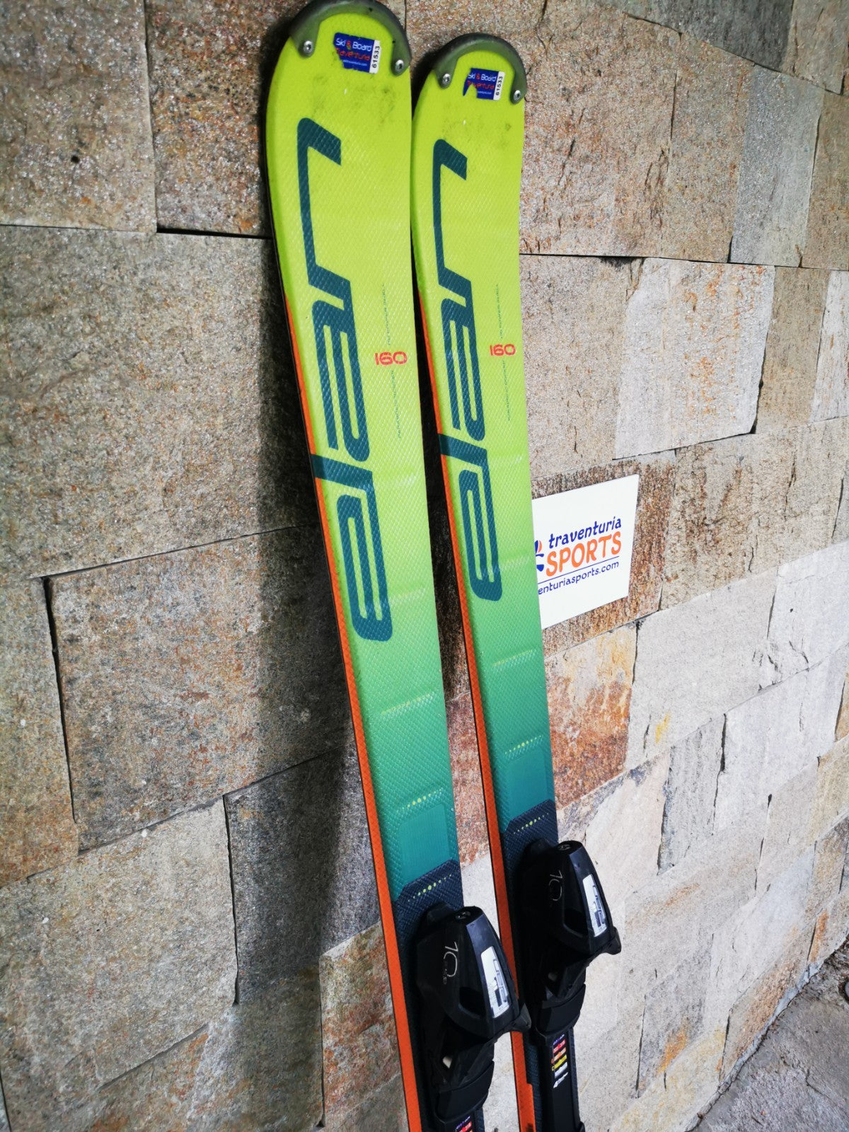 Elan Element RS 160cm  Ski + Elan ESP 10 Bindings Adventure Winter Sport