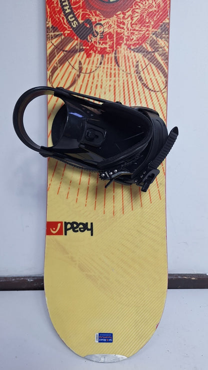HEAD Rocka 4D 159 cm Snowboard + Brand New Talerun M Bindings Winter Sport Fun