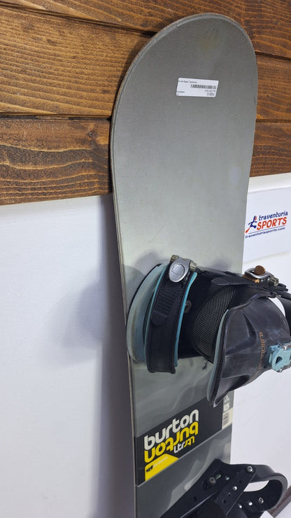 Burton LTR 125 cm W Snowboard + Burton S  Bindings Winter Snow Adventure Fun