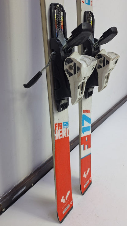 Rossignol Hero FIS GS Pro 151 cm Ski + Fischer RS9 Bindung Winterspaß Schnee