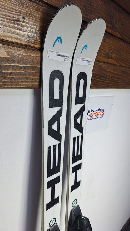 Head World Cup Rebels e.GS Team 152cm Ski + Fischer 12 Bindings Winter Sport