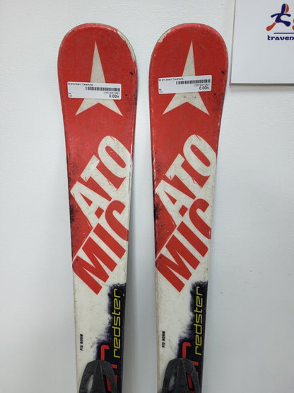 Atomic Redster XT 123cm Ski + Atomic 7.5 Bindungen Wintersport