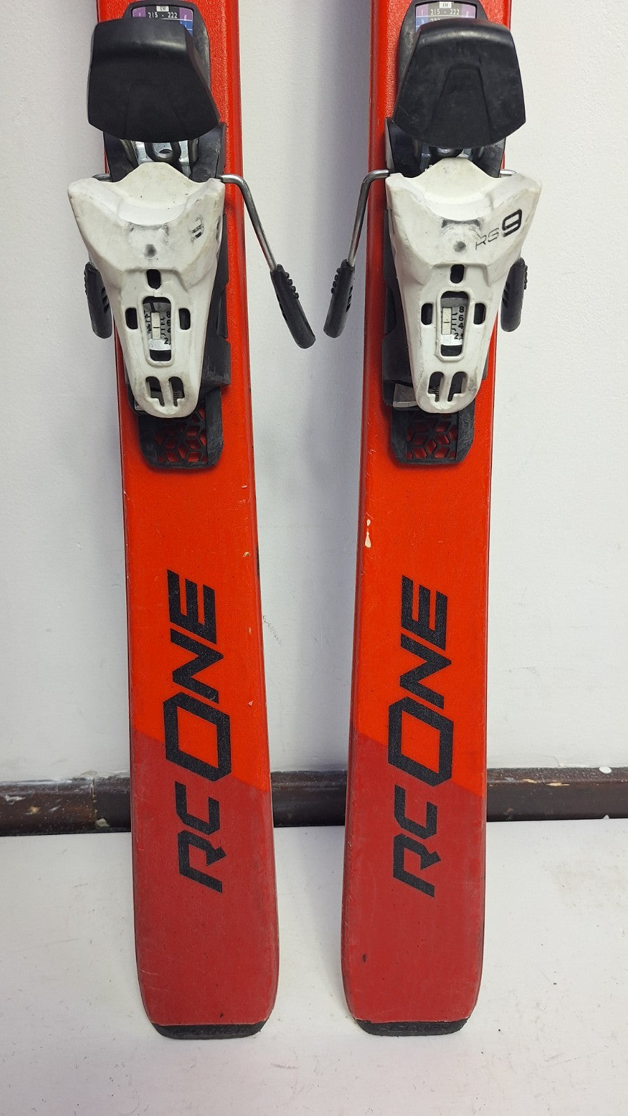Fischer 74XTR RC One 145 cm Skis + Fischer RS 9 Bindings Winter Fun Snow