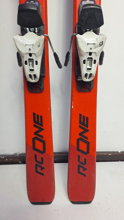 Fischer 74XTR RC One 145 cm Skis + Fischer RS 9 Bindings Winter Fun Snow