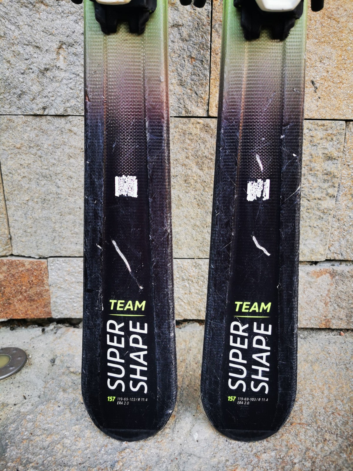 HEAD Supershape Team Easy 157cm  Ski + HEAD 7.5 Bindings  Winter Sport