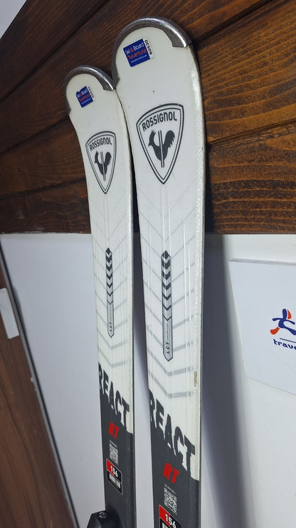 Rossignol React RT Carbon 156 cm Ski + Elan ESR 10 Bindings Winter Adventure