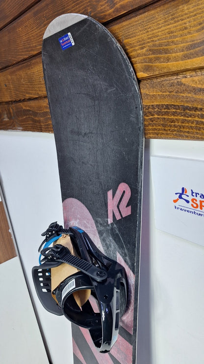 K2 Rental  EST.87  155W cm Snowboard + Brand New K2 M Bindings  Winter Snow Fun