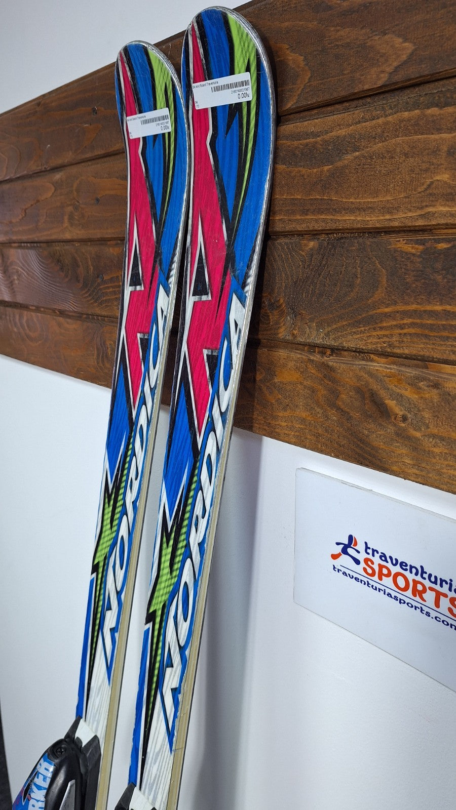 Nordica Dobermann J GS 170 cm Skis + Marker 12 Bindings Winter Fun Snow